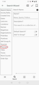 Themes Search
